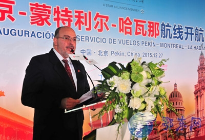 中国古巴航线开通 国航北京-蒙特利尔-哈瓦那航线每周3班