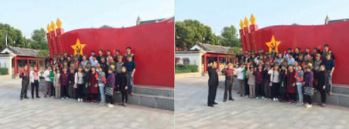 党旗最红人民最亲：刘河财政所和驻点胡坪村党员干部到红安上党课，感动了多少人！
