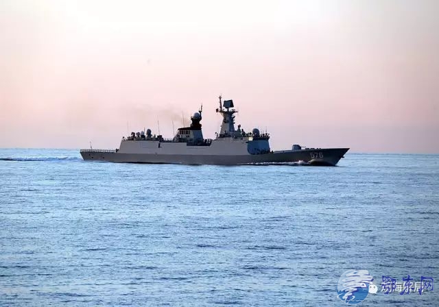 4艘中国军舰齐聚日本海 参加中俄海上演习