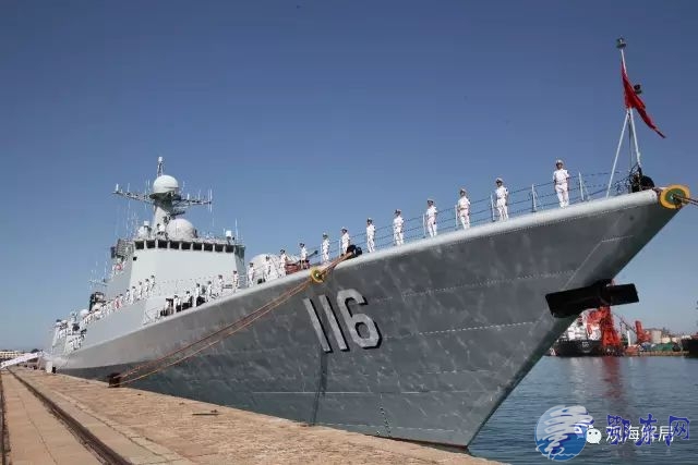 4艘中国军舰齐聚日本海 参加中俄海上演习